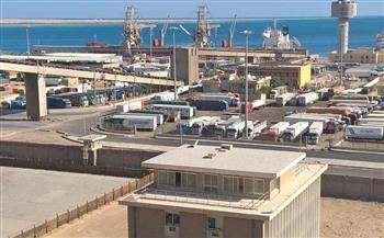 تداول 10 آلاف طن و587 شاحنة بضائع عامة ومتنوعة بموانئ البحر الأحمر