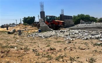بني سويف: إزالة 943 تعديا على أراضي الدولة والأراضي الزراعية