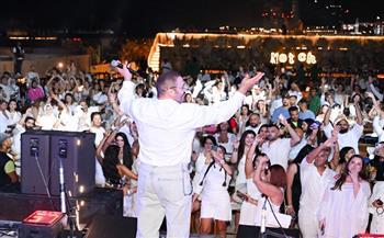 رامي عياش وإدوارد ولولا جفان يشعلون أضخم "وايت بارتي" بالعلمين الجديدة| صور    