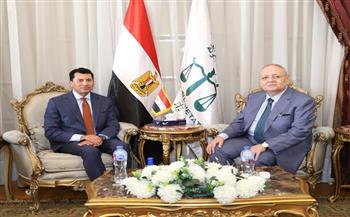 رئيس مجلس الدولة يشيد بجهود وزارة الشباب والرياضة في دعم وتنمية الشباب المصري