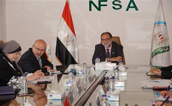 رئيس هيئة سلامة الغذاء يستقبل ممثل منظمة الصحة العالمية في مصر