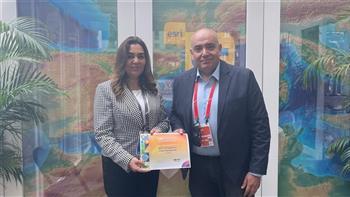 وزيرة التنمية المحلية تبحث مع رئيس الاستراتيجيات الدولية بشركة Esri آفاق التعاون المستقبلي