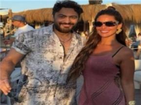 مى سليم تدعم تامر حسنى: ألبومك حلو أوى يا تيمو!