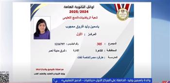 ياسمين وليد.. الأولى على الدمج التعليمي تتحدى التوحد وتحقق المستحيل بالثانوية العامة