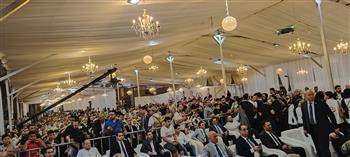 انطلاق المؤتمر الجماهيري الحاشد لـ" الجبهة الوطنية" لدعم مرشحي الحزب بمحافظة الغربية 