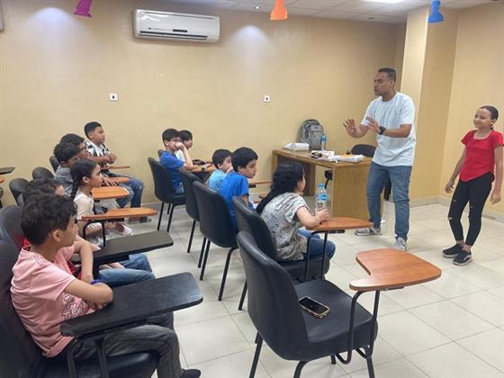 "عندنا كنز اسمه الوقت".. ورشة حكي ملهمة بمكتبة 6 أكتوبر العامة بالعجوزة
