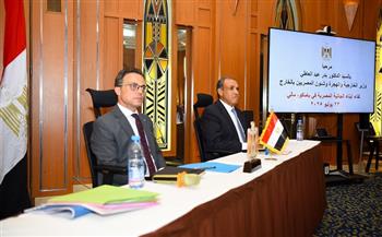 وزير الخارجية والهجرة يلتقي بالجالية المصرية في مالي