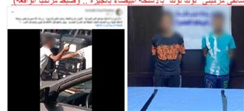 خلاف على أولوية المرور وراء فيديو مشاجرة سائقي "التكاتك "في الجيزة