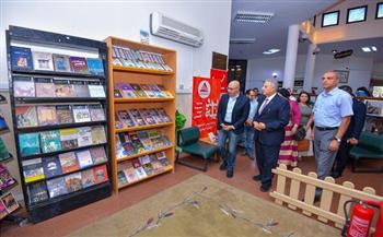 الهيئة العامة للكتاب تفتتح أول منفذ بيع داخل مكتبة بورسعيد العامة