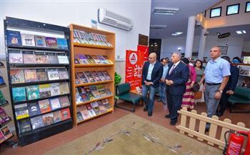 الهيئة العامة للكتاب تفتتح أول منفذ بيع داخل مكتبة بورسعيد العامة