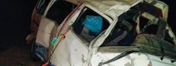 معظمهم صغار.. ننشر أسماء 24 مصابا إثر انقلاب ميكروباص في قنا