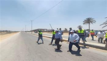 بـ6 حارات مرورية وكباري علوية.. تفاصيل متابعة مشروع محور عمر سليمان غرب الإسكندرية   