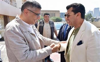 محافظ الجيزة يستقبل وزير الرياضة بمقر الديوان العام تمهيدًا لافتتاح عدد من المنشآت الرياضية والشبابية 