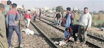 أثناء توديع  أبنائها.. مصرع سيدة أسفل عجلات القطار في الأقصر