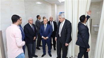 وزير التعليم العالي ومحافظ كفرالشيخ يتفقدان المدينة الطبية الجامعية