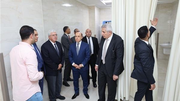 وزير التعليم العالي ومحافظ كفرالشيخ يتفقدان المدينة الطبية الجامعية
