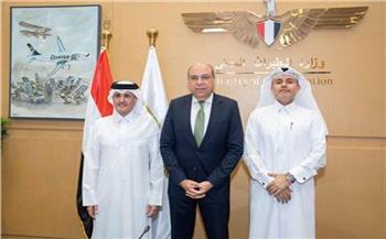   لتعزيز الروابط بين الشعبين وزيادة الحركة التجارية والسياحية..  تقصير المسارات الجوية بين «مصر وقطر»