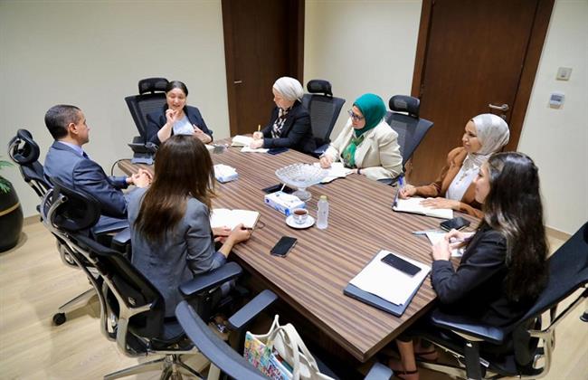 نائبة وزيرة التضامن تبحث مع سفير مصر باليابان تعزيز سبل التعاون فى ملف تنمية الطفولة المبكرة 