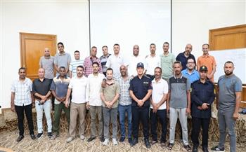 انطلاق فعاليات دورة تدريبية عن الحماية المدنية والسلامة والصحة المهنية بالبحر الأحمر 