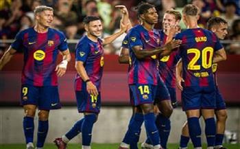 برشلونة يفوز على فيسيل كوبي بثلاثية وديا