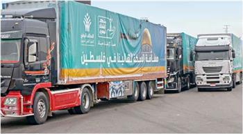 التحالف الوطني: تجهيز أكثر من 1000 قافلة لإدخالها إلى قطاع غزة خلال الفترة المقبلة