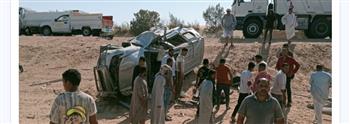 وفاة مدير أمن الوادي الجديد وإصابة اثنين من مرافقيه في حادث بالمنيا