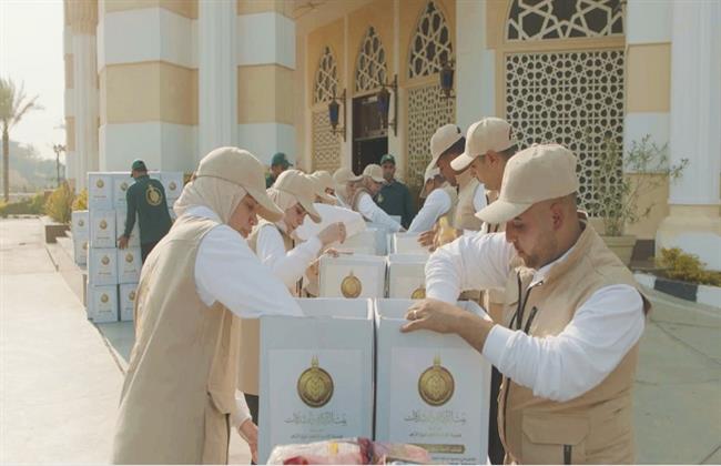 بتوجيهات شيخ الأزهر..قافلة إغاثية عاجلة تحمل آلاف الأطنان من المواد الغذائية والطبية لغزة