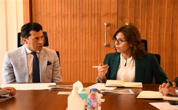 وزير الشباب يبحث تفعيل التدريبات وتكثيف التعاون مع الأكاديمية الوطنية للتدريب