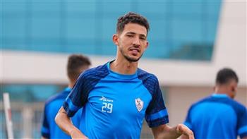 أحمد فتوح يؤدي تدريبات تأهيلية خاصة لتجهيزه قبل استئناف التدريبات غدا