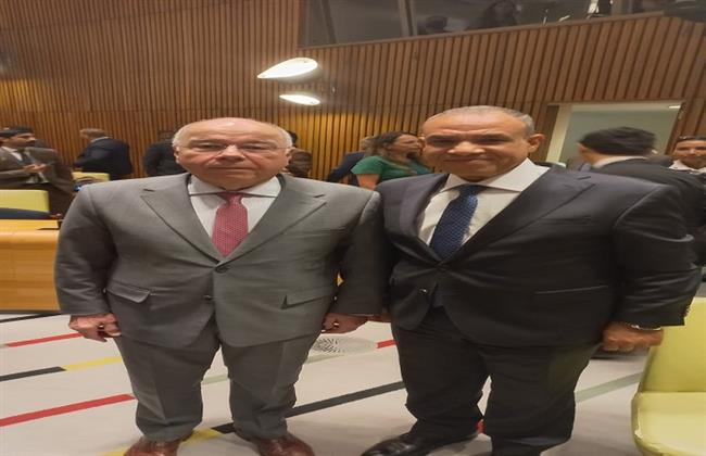 وزير الخارجية يلتقي نظيره البرازيلي على هامش  المؤتمر الدولي لتسوية القضية الفلسطينية