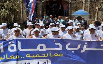 قيادات وكوادر وأعضاء في مهمة وطنية| «حماة الوطن».. حشود بالآلاف لحضور مؤتمر مرشحي الحزب في "الشيوخ"