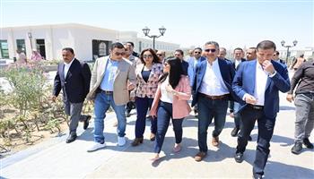 العلمين الجديدة تجسد رؤية مصر 2030.. وزراء الحكومة في زيارة ميدانية شاملة للمدينة التراثية