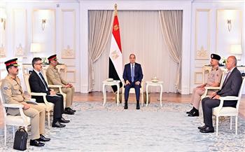 الرئيس السيسي يشيد بالتطور المُستمر والزخم الإيجابي للعلاقات بين مصر وباكستان