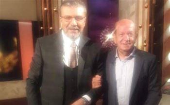 عمرو الليثي ينعي لطفي لبيب: "ترك بصمة فنية خالدة ستظل محفورة في قلوب محبيه"