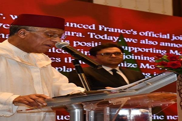 وزير الثقافة يمثل رئيس الوزراء في احتفالية عيد العرش بسفارة المغرب بالقاهرة 
