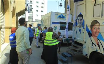 التضامن تطلق القافلة التنموية السادسة بروضة السيدة لدعم سكان المناطق المطورة