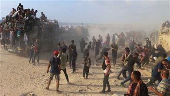 استشهاد 4 فلسطينيين برصاص الاحتلال من منتظري المساعدات برفح جنوبي غزة 