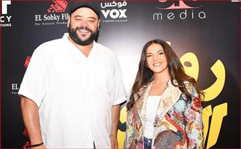 محمد ممدوح عن دنيا سمير غانم: "هي أكتر حاجة حمستني لفيلم روكي الغلابة"