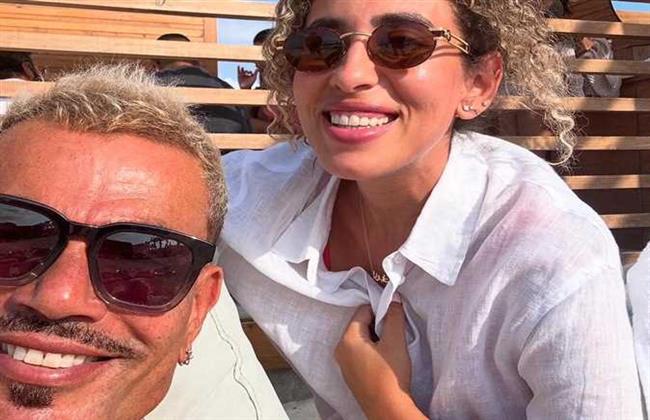 منة عدلى القيعى عن سعادتها بالتعاون الأول مع عمرو دياب: "يا بختى"