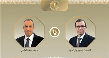 اتصال هاتفى بين وزير الخارجية والهجرة ونظيره النرويجى