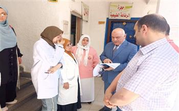 وكيل "صحة القليوبية" يتفقد أماكن الكشف الطبي والتحاليل للمتقدمين للترشح لمجلس الشيوخ