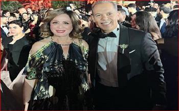 "عروسة حلوة وفرحة كبيرة".. إلهام شاهين تهنئ رامي إمام بزفاف ابنه