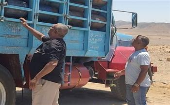 متابعة توريد أسطوانات البوتاجاز بمخازن القصير