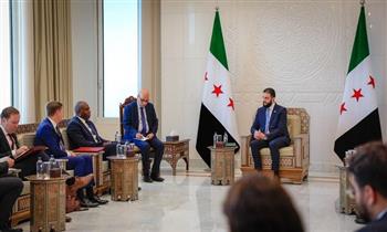 الرئيس السوري ووزير خارجية المملكة المتحدة يبحثان العلاقات الثنائية