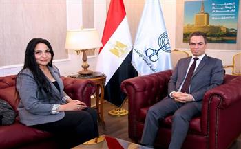 دكتورة سحر علي  مديراً لمركز ماسبيرو للدراسات 