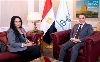 دكتورة سحر علي  مديراً لمركز ماسبيرو للدراسات 