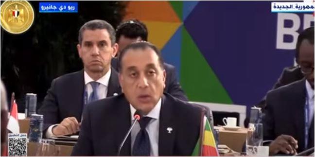مدبولي: يجب توفير التمويل الميسر ونقل التكنولوجيا إلى الدول النامية والقضاء الفقر