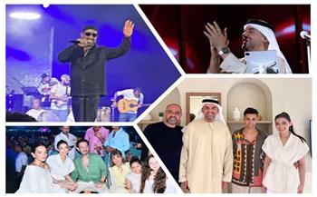 أحمد سعد والجسمي  يشعلا الساحل الشمالي