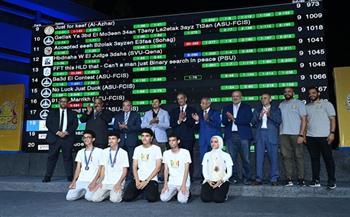 وزيرا الشباب والاتصالات يشهدان حفل ختام مسابقة البرمجة لشباب الجامعات ويكرمان الفائزين 