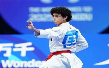 آدم الليثي يحصد المركز الرابع في دورة الألعاب العالمية للكاراتيه بالصين